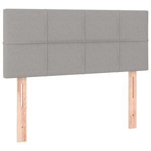 vidaXL Čelo postele bledosiv&eacute; 80x5x78/88 cm l&aacute;tka