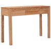 vidaXL Konzolov&yacute; stol&iacute;k 110x35x75 cm teakov&yacute; mas&iacute;v