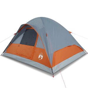 vidaXL Rodinn&yacute; stan, kupola, 6 os&ocirc;b, oranžov&yacute;, vodoodoln&yacute;