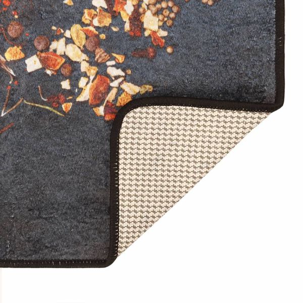 vidaXL Kuchynsk&yacute; koberec viacfarebn&yacute; 60x180 cm um&yacute;vateľn&yacute;