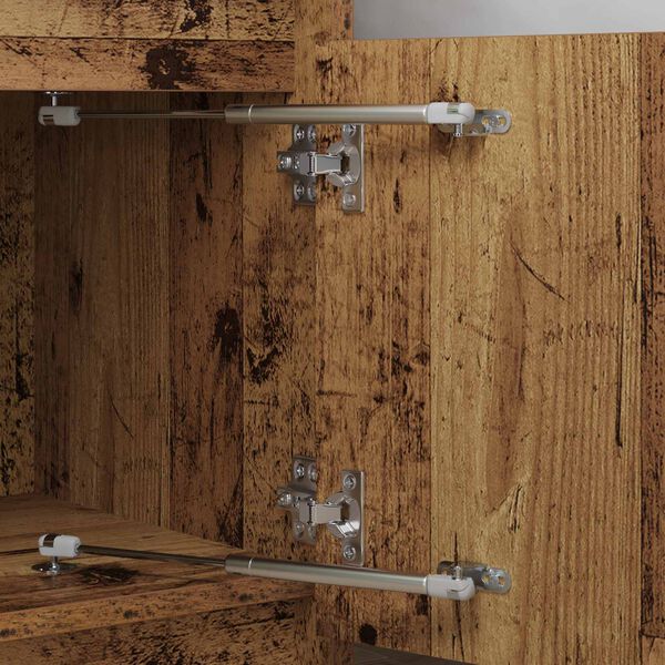 vidaXL Hydraulick&aacute; plynov&aacute; pružina 12 pcs Strieborn&aacute; 280 x 17 x 16 mm