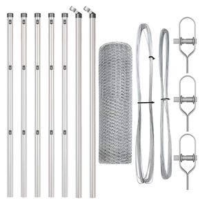 vidaXL Stĺp na plot. Strieborn&aacute;