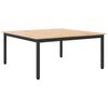 vidaXL Konferenčn&yacute; stol&iacute;k Pr&iacute;rodn&aacute; 100 x 100 x 45 cm
