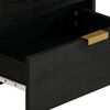 vidaXL Nočn&yacute; stol&iacute;k čierny 50x33x62 cm kompozitn&eacute; drevo