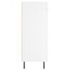 vidaXL Komoda biela 69,5x34x90 cm kompozitn&eacute; drevo