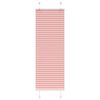 vidaXL Plisovan&aacute; roleta ružov&aacute; 40x100 cm &scaron;&iacute;rka l&aacute;tky 39,4 cm polyester