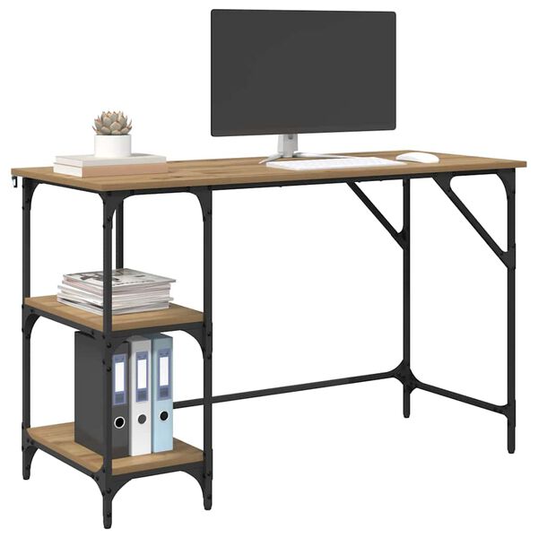 vidaXL St&ocirc;l Remeseln&yacute; dub 120 x 50 x 75 cm Kompozitn&eacute; drevo