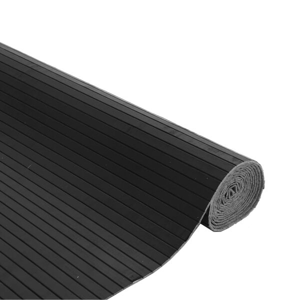 vidaXL Koberec obdĺžnikov&yacute; siv&yacute; 80x400 cm bambus