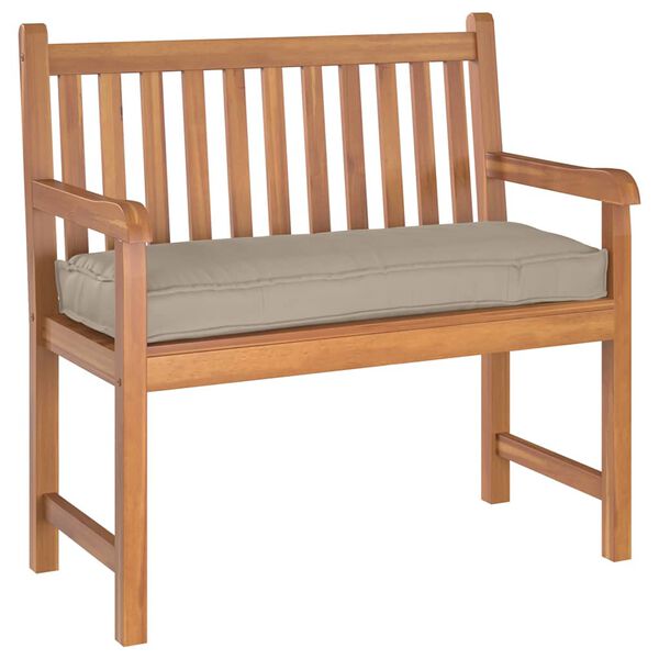 vidaXL Podložka Sivohned&aacute; 100 x 40 x 8 cm Oxfordsk&aacute; l&aacute;tka