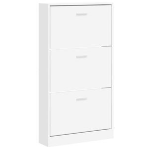 vidaXL Skrinka na top&aacute;nky biela 59x17x108 cm, dreven&aacute;