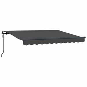vidaXL Sklopn&aacute; mark&iacute;za Antracit 250 x 200 cm l&aacute;tka