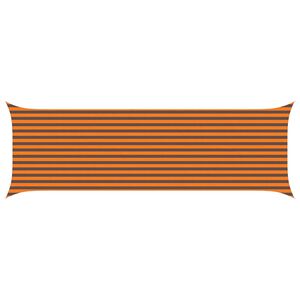 vidaXL Slnečn&aacute; plachta Oranžov&aacute; a hned&aacute; 6 x 2 m 100% polyester Oxford