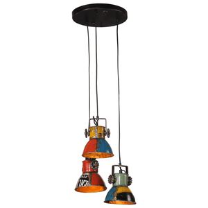 vidaXL Z&aacute;vesn&aacute; lampa 25 W viacfarebn&aacute; 30x30x100 cm E27