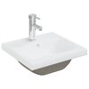 vidaXL Vstavan&eacute; um&yacute;vadlo s bat&eacute;riou 42x39x18 cm keramika biele