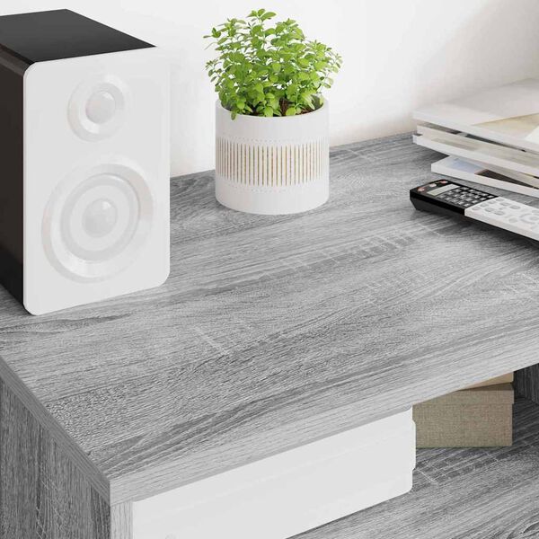 vidaXL TV skrinka Siv&yacute; Sonoma 100 x 48 x 43 cm Kompozitn&eacute; drevo