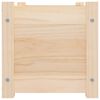 vidaXL Záhradný kvetináč 60x31x31 cm, borovicový masív
