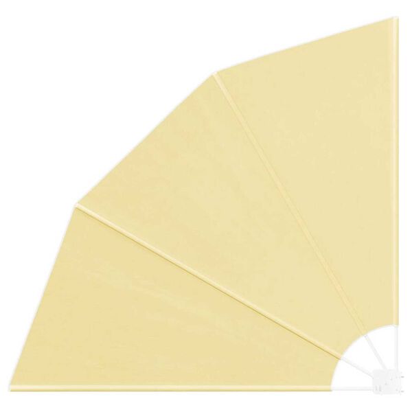 vidaXL Záclona na balkónové súkromie Piesková 160 x 160 cm látka