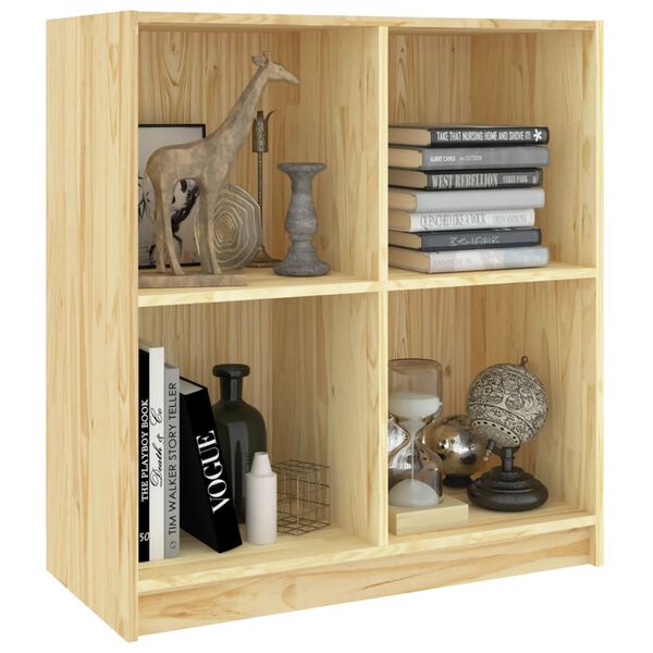 vidaXL Komoda 70x33x76 cm, borovicový masív