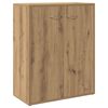 vidaXL Komoda dub artisan 60x30x75 cm kompozitn&eacute; drevo