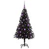 vidaXL Vianočn&yacute; stromček Čierna 150 cm PVC