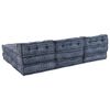 vidaXL Modul&aacute;rna pohovka 4 pcs Indigo 70 x 70 x 56 cm l&aacute;tka
