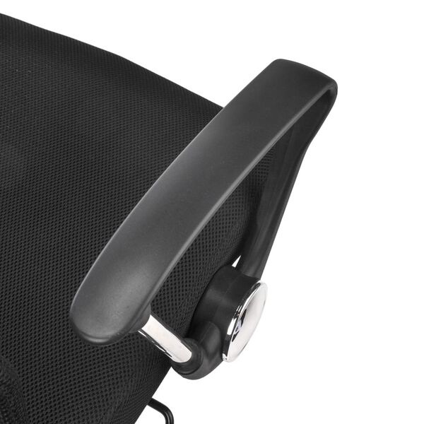 HI Kancel&aacute;rska stolička čierna oceľov&aacute;