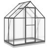vidaXL Sklen&iacute;k s z&aacute;kladov&yacute;m r&aacute;mom antracitov&yacute; 169x114x202 cm hlin&iacute;k