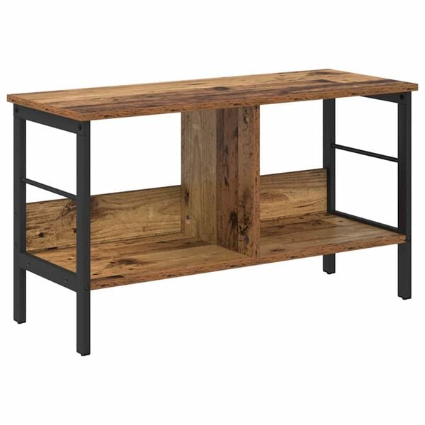 vidaXL Reg&aacute;l na knihy Star&eacute; drevo 82 x 32 x 47 cm Kompozitn&eacute; drevo