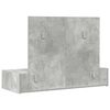 vidaXL Toaletný stolík Sivá 100 x 40 x 70 cm Kompozitné drevo