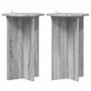 vidaXL Stojan na rastliny 2 pcs Siv&aacute; sonoma &Oslash;40 x 60 cm