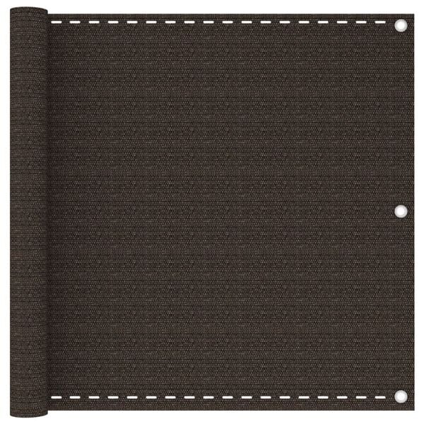 vidaXL Balk&oacute;nov&aacute; mark&iacute;za hned&aacute; 90x600 cm HDPE