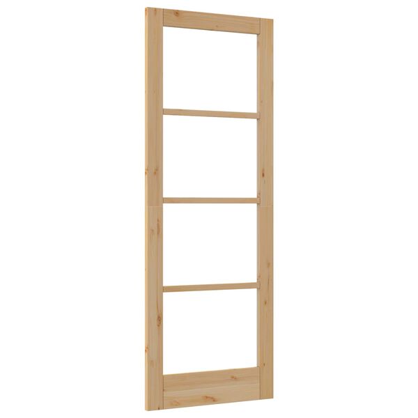 vidaXL Vnútorné dvere ORKDAL Hnedá 78 x 211 cm