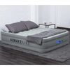 Bestway Nafukovacia posteľ AlwayzAire pre 2 osoby 203x152x46 cm siv&aacute;