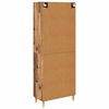 vidaXL Highboard Star&eacute; drevo 69,5 x 34 x 180 cm