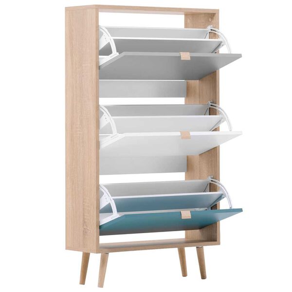 Finori Skrinka na top&aacute;nky C-uba 42, dub sonoma, trojfarebn&aacute;