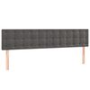 vidaXL Boxspring posteľ s matracom, tmavosiv&aacute; 120x190 cm, zamat