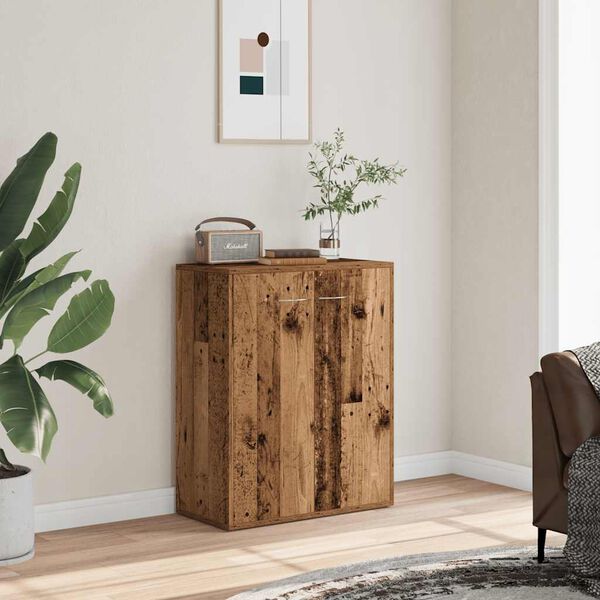 vidaXL Komoda star&eacute; drevo 60x30x75 cm kompozitn&eacute; drevo