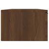 vidaXL Nástenné skrinky 2 ks hnedý dub 68x30x20 cm spracované drevo