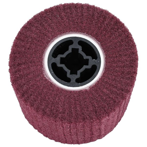 vidaXL Brúsne valce 3 pcs Červená 12 x 12 x 10 cm Syntetické vlákno