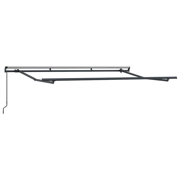 vidaXL Rám markízy Antracit 3.5 x 2 m Kov