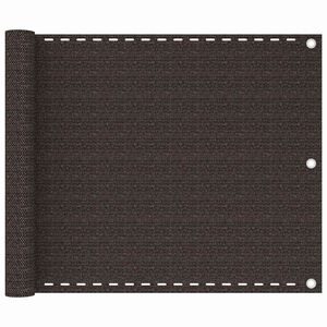 vidaXL Balk&oacute;nov&aacute; mark&iacute;za hned&aacute; 75x300 cm HDPE
