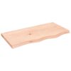 vidaXL Stolov&aacute; doska 80x40x(2-4) cm neo&scaron;etren&yacute; dubov&yacute; mas&iacute;v