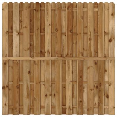 vidaXL Plotový panel, borovicové drevo 180x180 cm