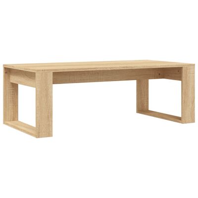 vidaXL Konferenčný stolík dub sonoma 102x50x35 cm kompozitné drevo