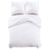 vidaXL Posteľn&aacute; bielizeň, biela 200x220/60x70 cm