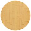 vidaXL Stolov&aacute; doska &Oslash;40x2,5 cm bambus