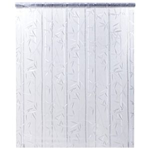 vidaXL Okenn&aacute; f&oacute;lia matn&aacute; bambusov&yacute; vzor 45x500 cm PVC