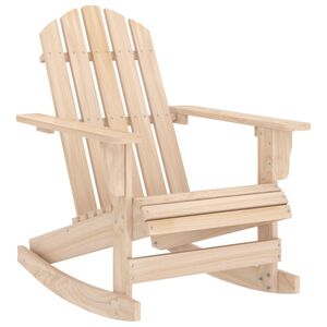 vidaXL Z&aacute;hradn&aacute; hojdacia stolička Adirondack jedľov&yacute; mas&iacute;v