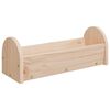 vidaXL Kŕmidlo na seno pre kr&aacute;liky 28x10x10 cm jedľov&yacute; mas&iacute;v