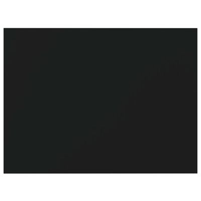 vidaXL Prídavné police 8 ks, čierne 40x30x1,5 cm, drevotrieska